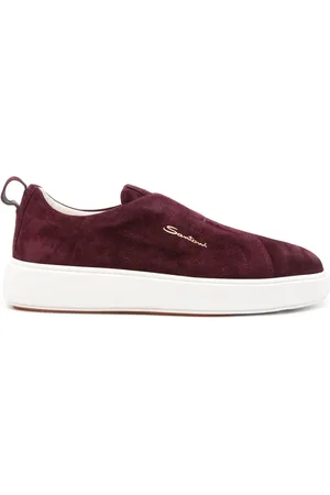 santoni Suede slip