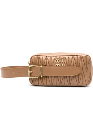 Miu Miu Matelass?? nappa clutch bag