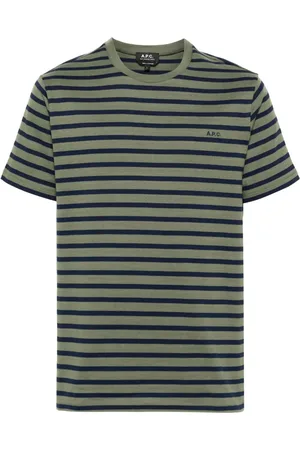 A.P.C. Emilien striped cotton T