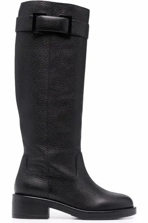 Sergio Rossi Prince leather knee