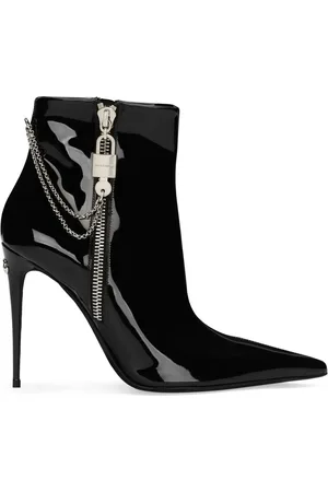 Dolce & Gabbana 105mm patent ankle