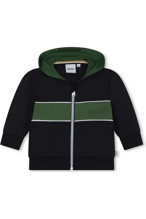 HUGO BOSS Striped zip