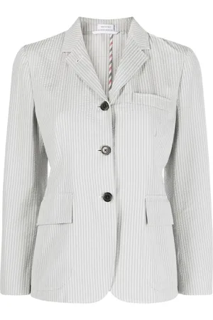 Thom Browne Striped seersucker single