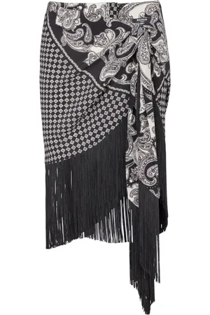 Balmain Fringed paisley