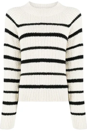 Vince Striped ribbed