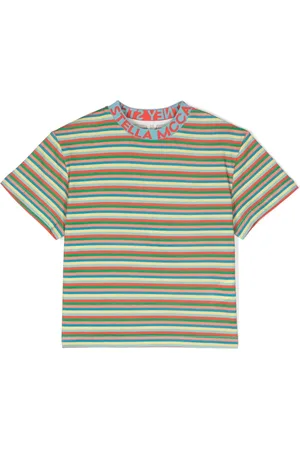 Stella McCartney Striped cotton T
