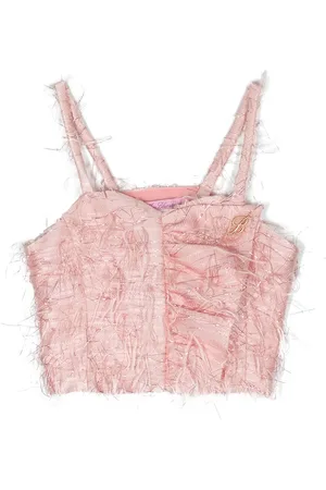 MISS BLUMARINE Fringed logo