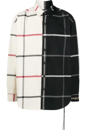 MASTERMIND JAPAN Panelled check