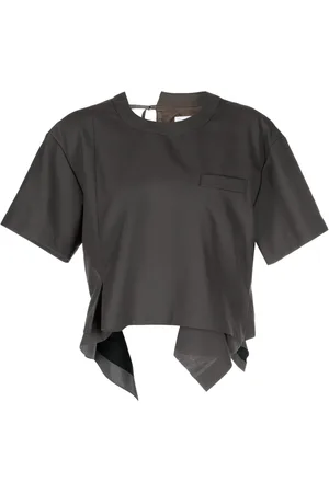SACAI Draped short