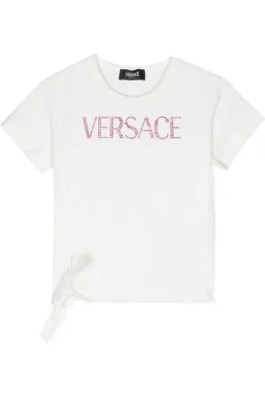 VERSACE Rhinestoned logo