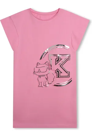 Karl Lagerfeld Choupette cotton dress T
