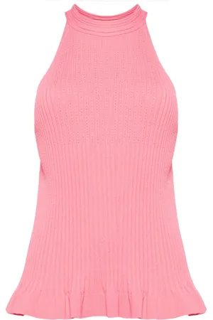 SEMICOUTURE Halterneck ribbed