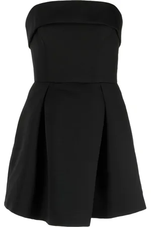 Amsale Pleated mini dress