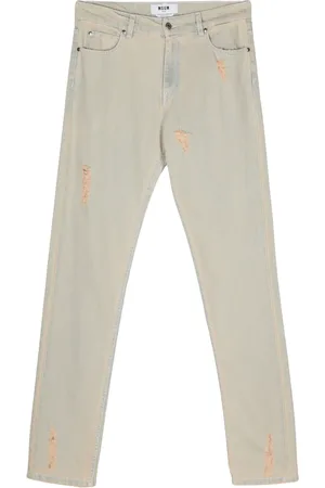 Msgm Distressed straight