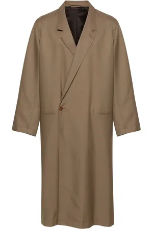 LEMAIRE Asymmetric twill coat