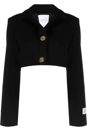 Patou Cropped wool blazer