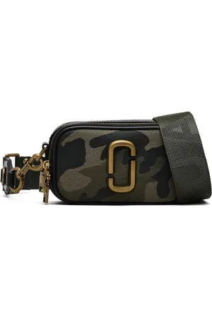 Marc Jacobs The Camo Jacquard Snapshot camera bag