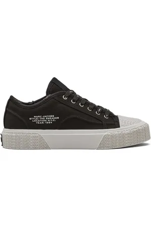 Marc Jacobs Distressed canvas sneakers