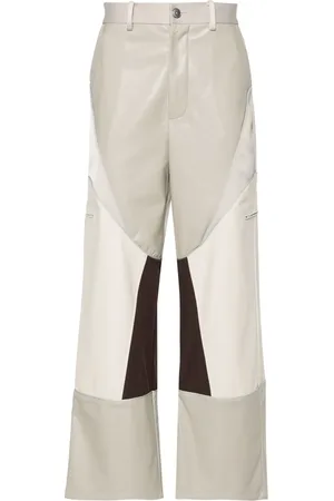 Feng Chen Wang Panelled straight