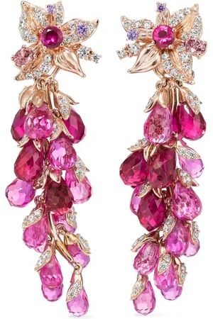 Anabela Chan 18kt rose gold vermeil Coralbell multi