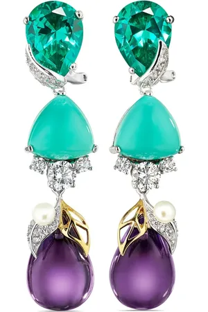 Anabela Chan 18kt white gold vermeil Berry multi