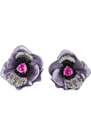 Anabela Chan 18kt white gold Bloom multi