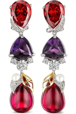 Anabela Chan 18kt white gold vermeil Berry multi