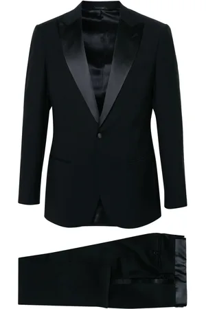 Giorgio Armani Contrast wool single