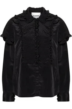 Jil Sander Ruffled button