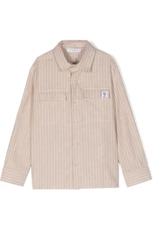 Paolo Pecora Striped button