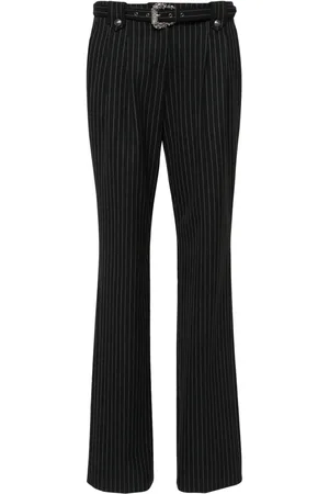 VERSACE Pinstriped logo