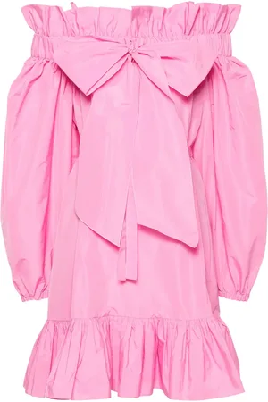 Patou Volume ruffled minidress