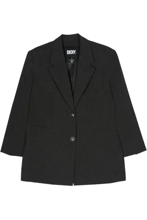 DKNY M??lange twill blazer