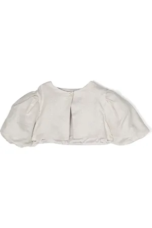 LA STUPENDERIA Lam?? cropped jacket