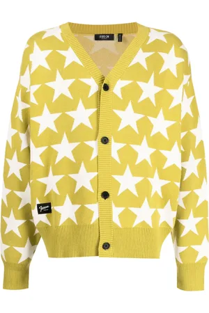 FIVE CM Star intarsia