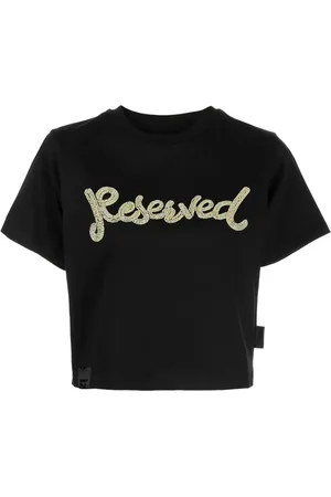 Izzue Reserved beaded cropped T