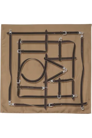Totême Clasp Belt silk scarf