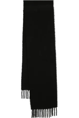 Totême Monogram leather patch scarf