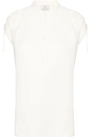 Woolrich Ruched sleeveless shirt