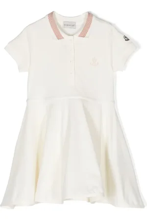 Moncler Flared piqu?? polo dress