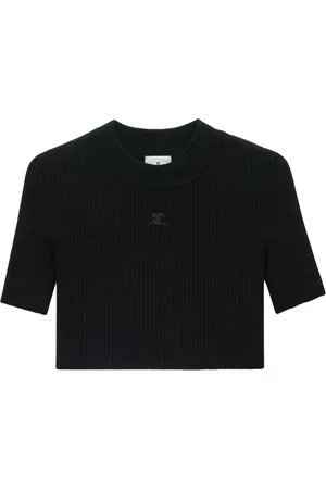 Courrèges Cropped ribbed