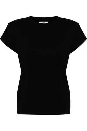 AGOLDE Bryce shoulder pads cotton T