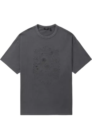 FIVE CM Embroidered cotton T