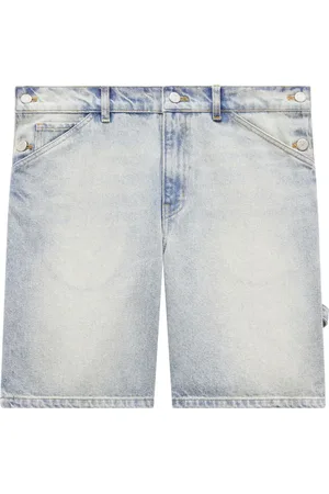 Courrèges Sailor denim shorts