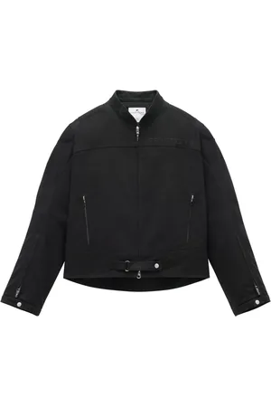 Courrèges Racer padded cotton jacket