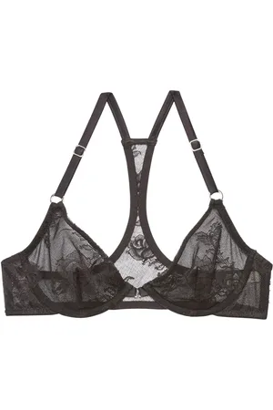 FLEUR DU MAL Bouquet lace racerback demi bra