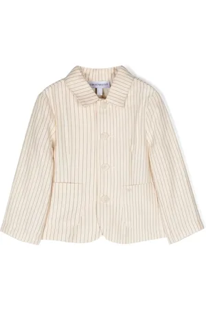 Emporio Armani Pinstriped cotton