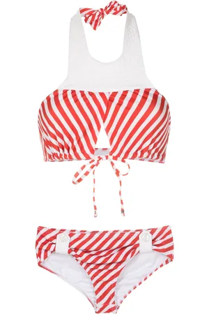 AMIR SLAMA Striped cut