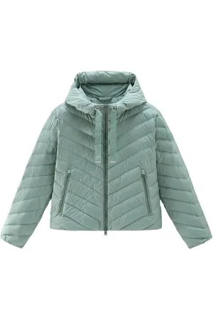 Woolrich Hooded chevron