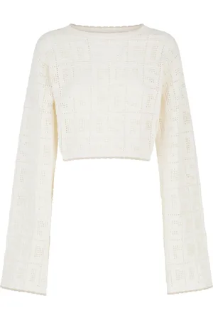 GCDS Monogram macram?? top